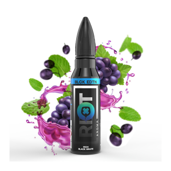 Riot Squad BLCK EDTN S&V - Černé hrozny (Rich Black Grape)
