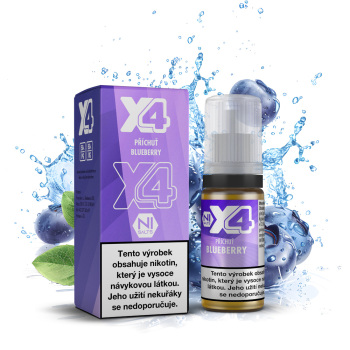 X4 Bar Juice - Borůvka (Blueberry) - 10mg