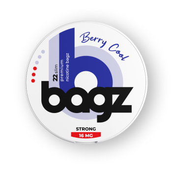 Bagz BERRY COOL (Chladivé bobule) 16mg - Nikotinové sáčky - 16mg