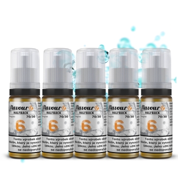 Flavourit booster 70/30 6mg, 5x10ml - 6mg
