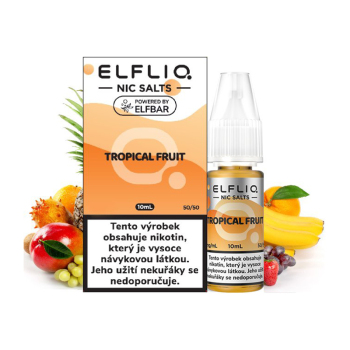 ELFLIQ Nic SALT - Tropické ovoce (Tropical Fruit) 10ml - 20mg